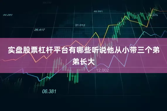 实盘股票杠杆平台有哪些听说他从小带三个弟弟长大